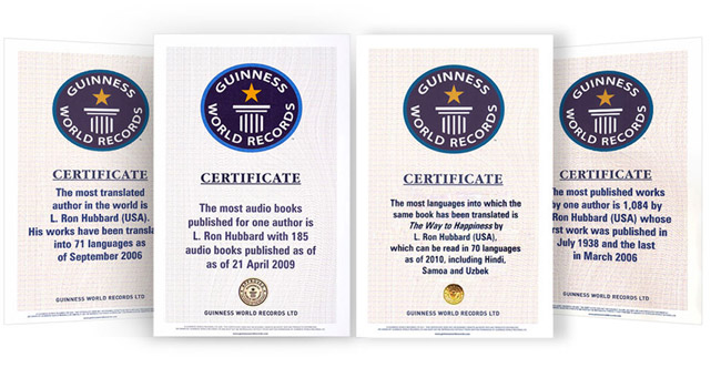 Guinness Certificates